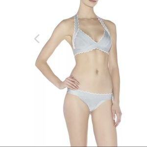 Pale Slate Milou Bandage Bikini Bottom